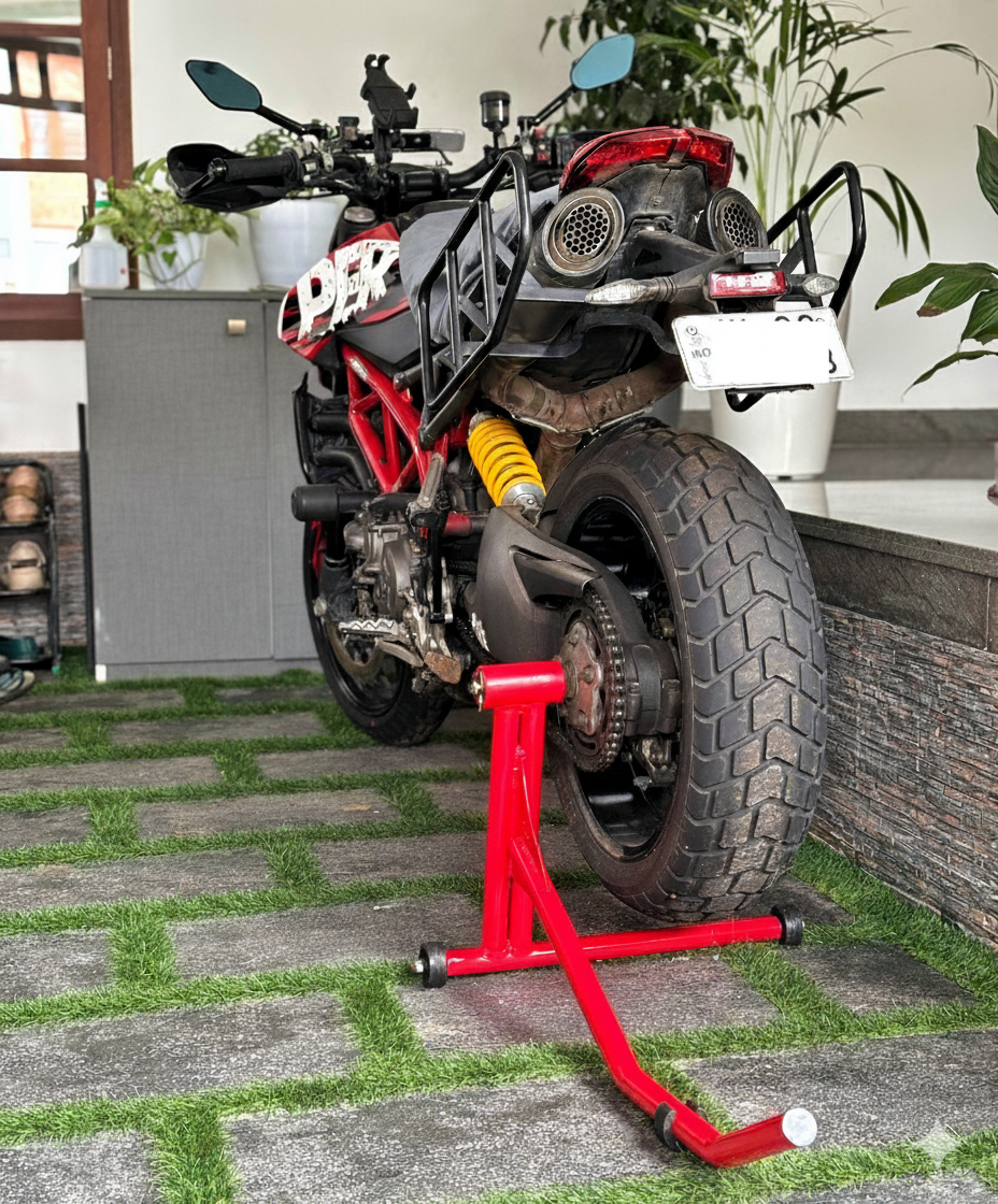 Jorjem premium rear paddock stands for Single sided swingarm lift bikes (5 year warranty)