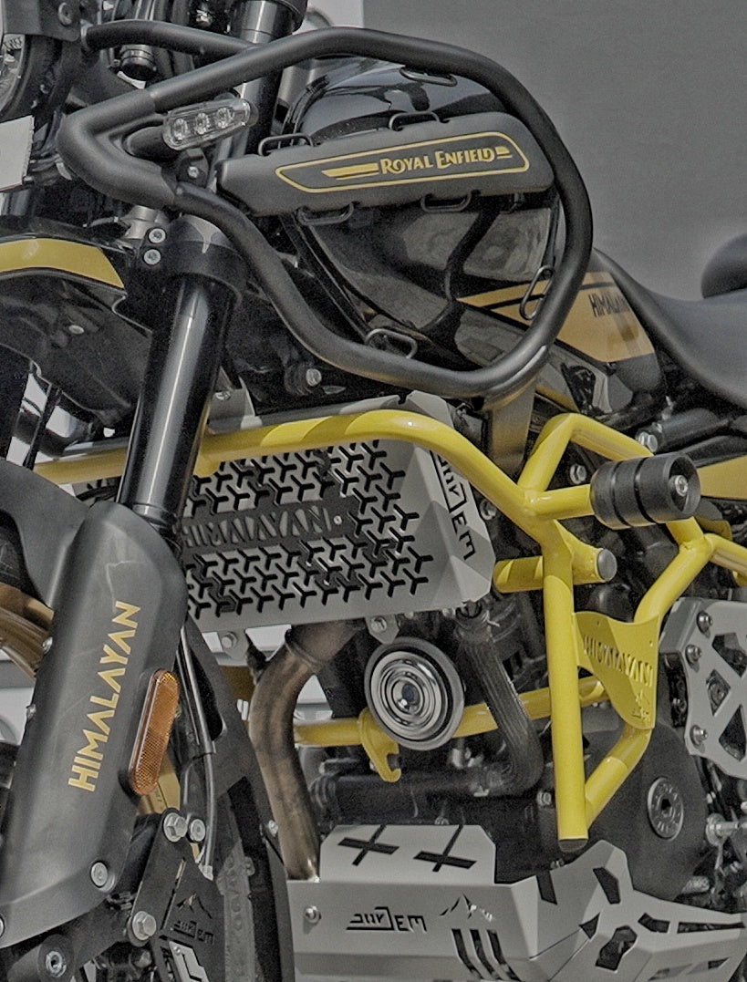 himalayan 450 radiator guard
