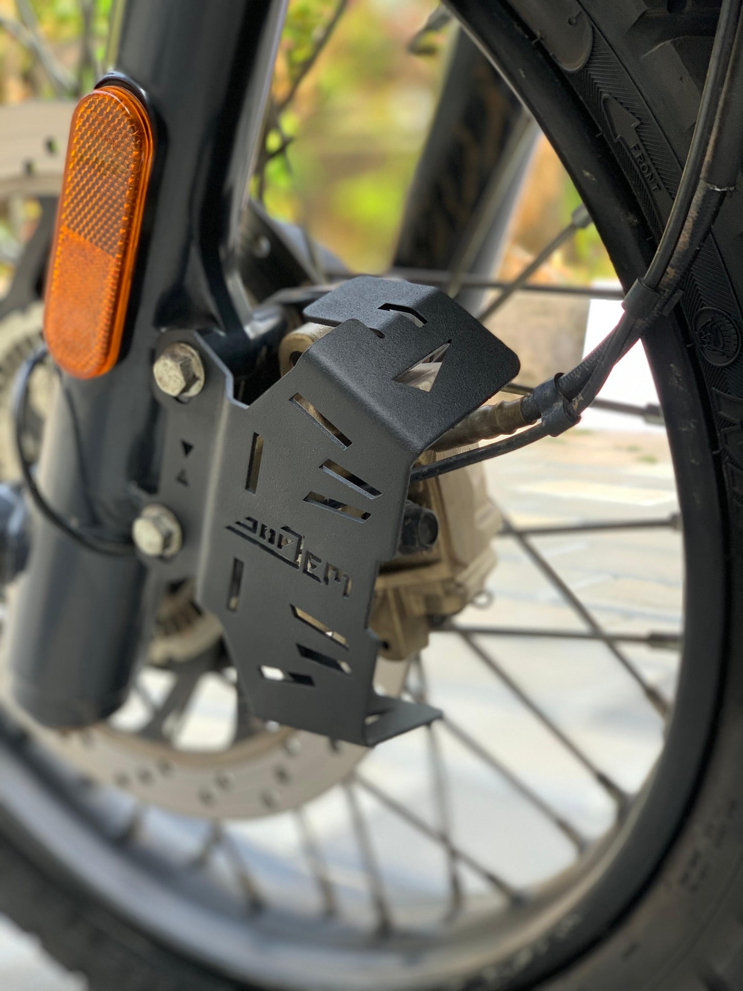 himalayan scram 411 Front disc guard