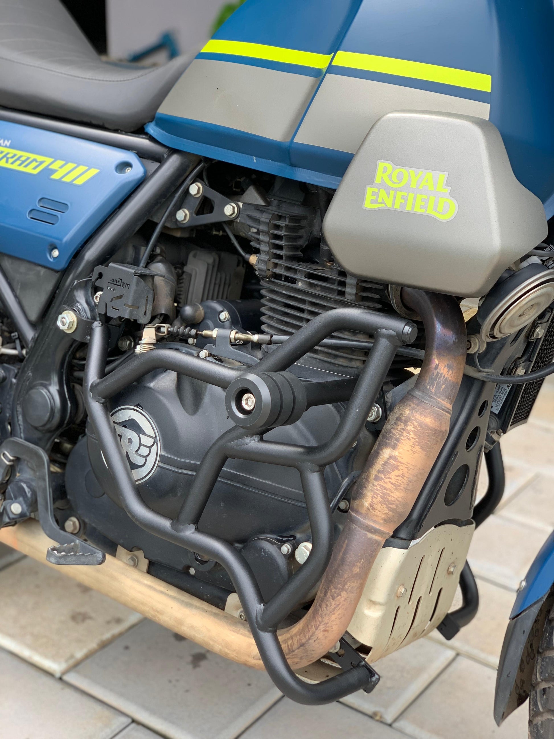 crash guard for scram 411