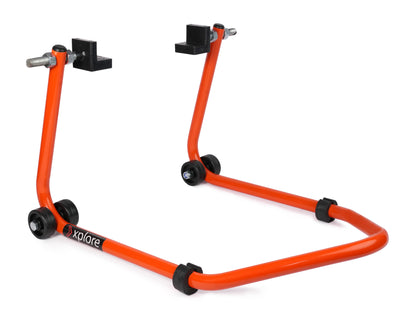Explore High Quality Universal Paddock Stand With Swingarm L Supports For All Bikes Upto 250kg Weight
