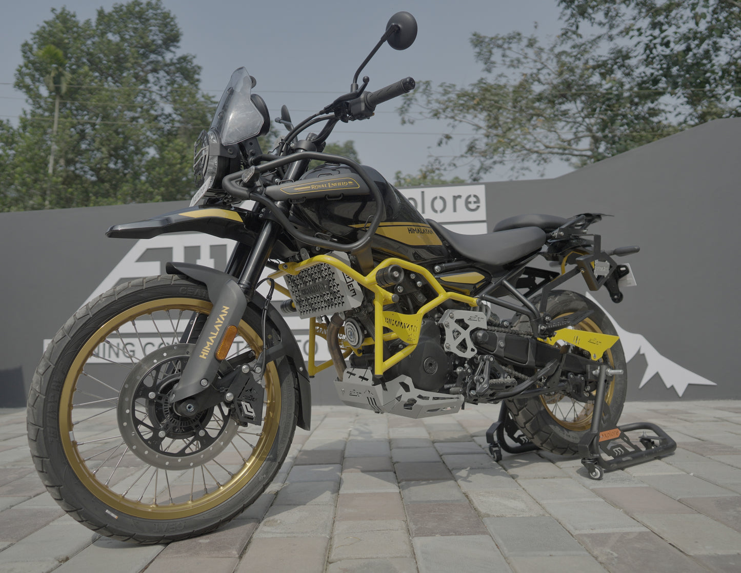 Jorjem Trail edition crash guard for himalayan 450