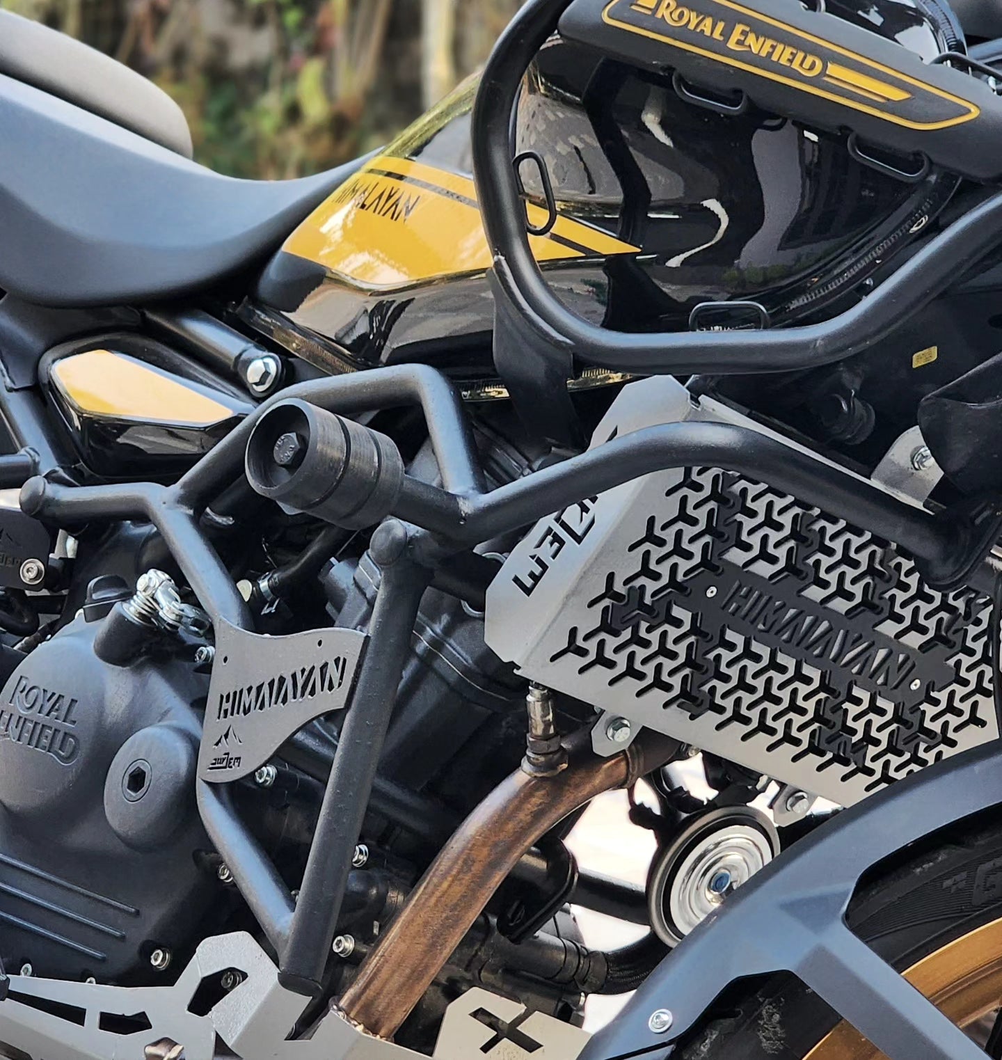 himalayan 450 crash guard