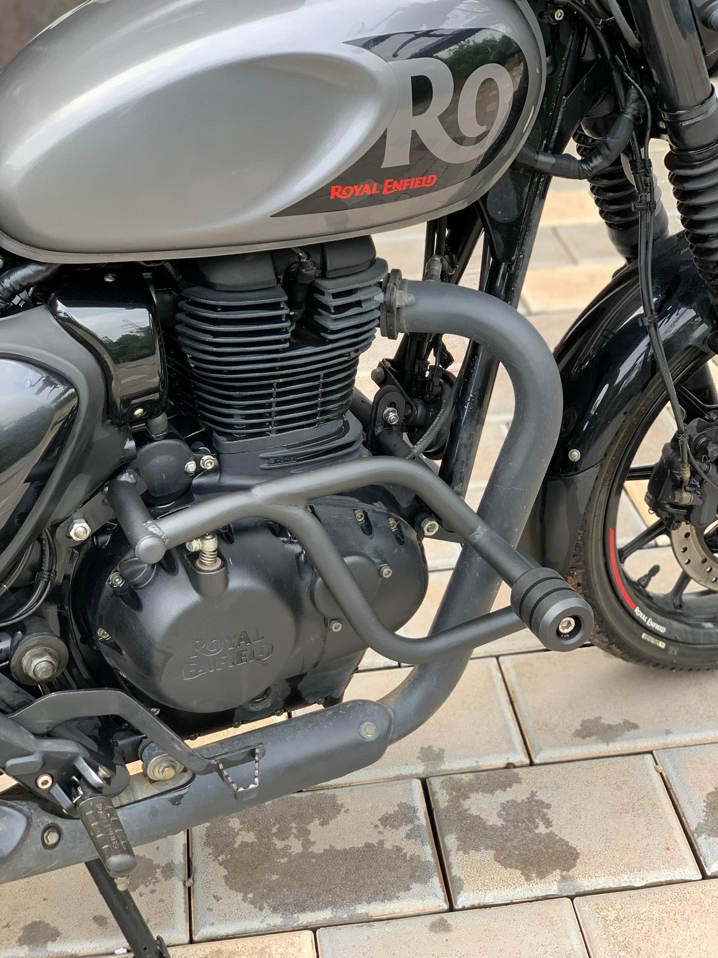 hunter 350 crash guard