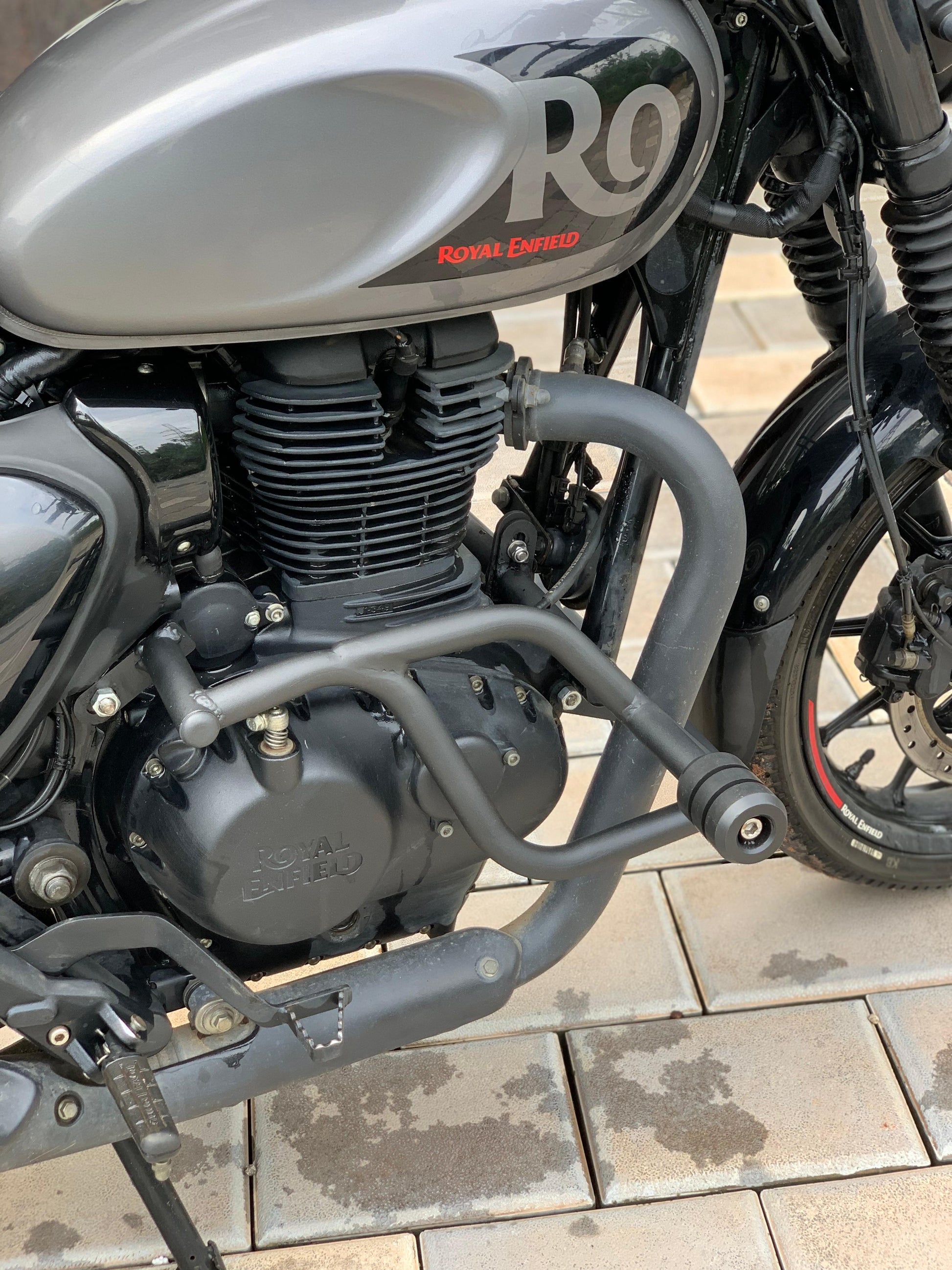 hunter 350 crash guard