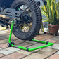 Explore Single Frame High Quality Universal Paddock Stand With Swingarm L Supports For All Bikes Upto 300kg Weight (Lifetime Spare Parts Replacement Availability & 5 Years Frame Warranty