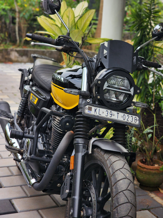 Cb350rs metal visor