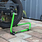 Explore Single Frame High Quality Universal Paddock Stand With Swingarm L Supports For All Bikes Upto 300kg Weight (Lifetime Spare Parts Replacement Availability & 5 Years Frame Warranty