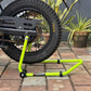Explore Single Frame High Quality Universal Paddock Stand With Swingarm L Supports For All Bikes Upto 300kg Weight (Lifetime Spare Parts Replacement Availability & 5 Years Frame Warranty