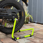 Explore Single Frame High Quality Universal Paddock Stand With Swingarm L Supports For All Bikes Upto 300kg Weight (Lifetime Spare Parts Replacement Availability & 5 Years Frame Warranty