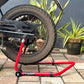 Explore Single Frame High Quality Universal Paddock Stand With Swingarm L Supports For All Bikes Upto 300kg Weight (Lifetime Spare Parts Replacement Availability & 5 Years Frame Warranty