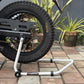 Explore Single Frame High Quality Universal Paddock Stand With Swingarm L Supports For All Bikes Upto 300kg Weight (Lifetime Spare Parts Replacement Availability & 5 Years Frame Warranty