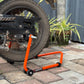 Explore Single Frame High Quality Universal Paddock Stand With Swingarm L Supports For All Bikes Upto 300kg Weight (Lifetime Spare Parts Replacement Availability & 5 Years Frame Warranty