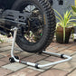 Explore Single Frame High Quality Universal Paddock Stand With Swingarm L Supports For All Bikes Upto 300kg Weight (Lifetime Spare Parts Replacement Availability & 5 Years Frame Warranty
